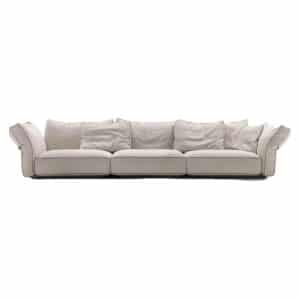 Sculptural Modern Sofa with Italian Design Aesthetic