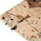 Detail of marble top of dining table