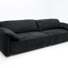 Elephant Ear Sofa with unique ear-shaped design in cream-style and Italian minimalist look.