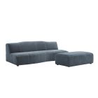 Bend Sofa in gray fabric made in China
