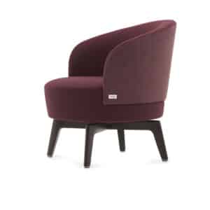 Sovereign Mid-Century Modern Swivel Lounge Chair