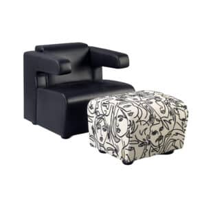 Architectural Cantilevered Armchair